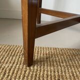 Old round side table