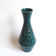 Vintage "Stripline" celadon green vase by Ernest d'Hossche for Keralux, 1958