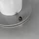 Large Danish AB BELID pendant lamp with handle, white, 1970/80