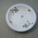 6 round dishes old porcelain decoration with barbels