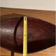 Vintage mid-century carved solid wood sideboard