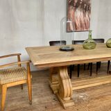 Table monastere en chene longueur 250 cm
