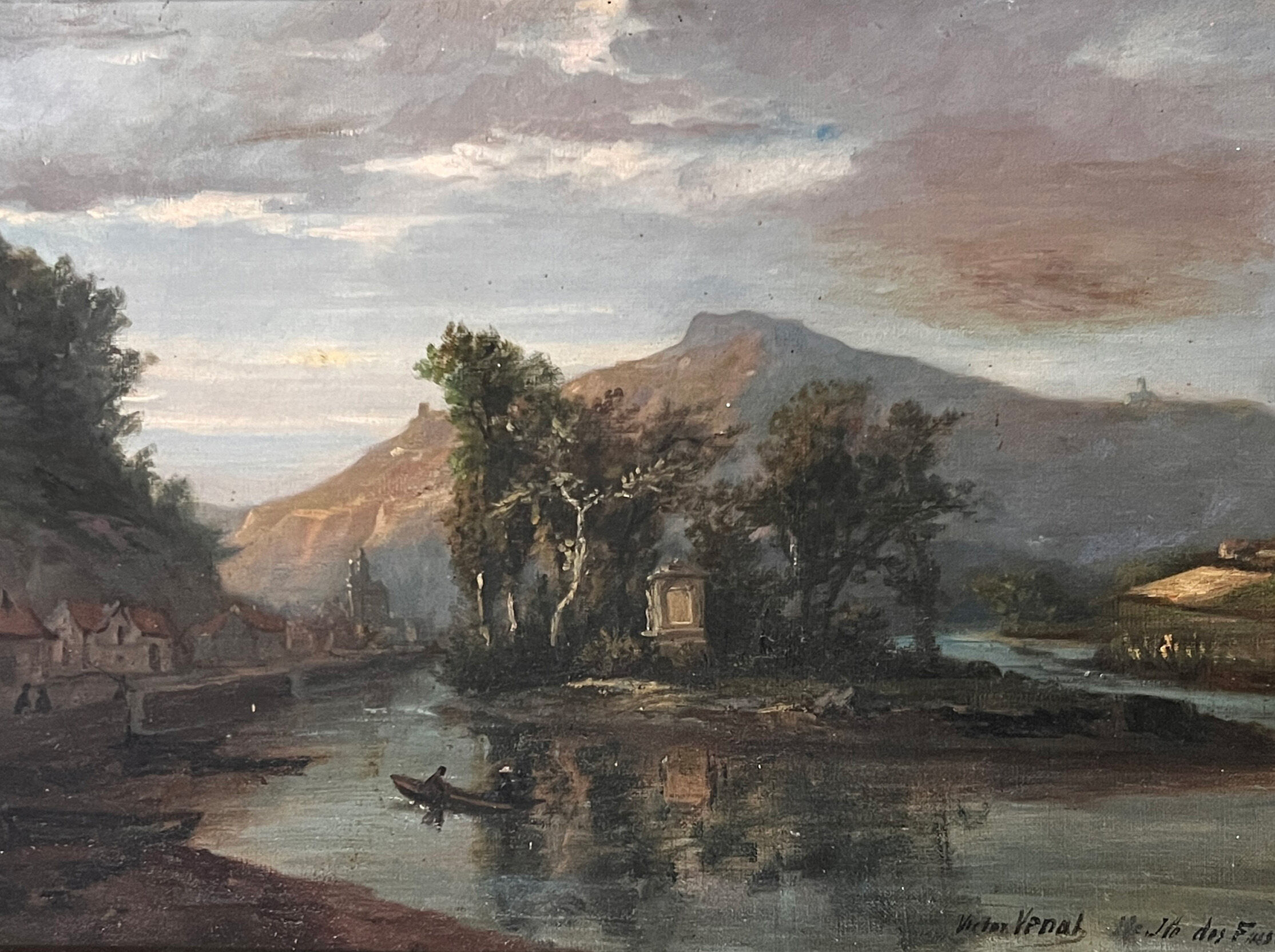 Oil on canvas - Victor Venat