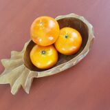 Vide-poche en forme d'ananas en bois