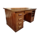 Old oak desk. De dietrich and Cie. 1950