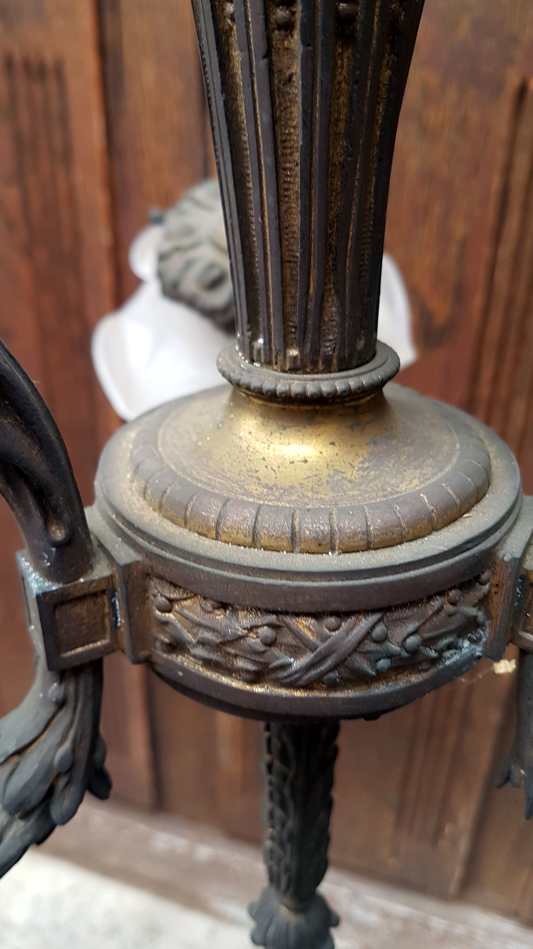 1930s light chandelier ceiling suspension
