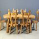Brutalist dining set, 1960s