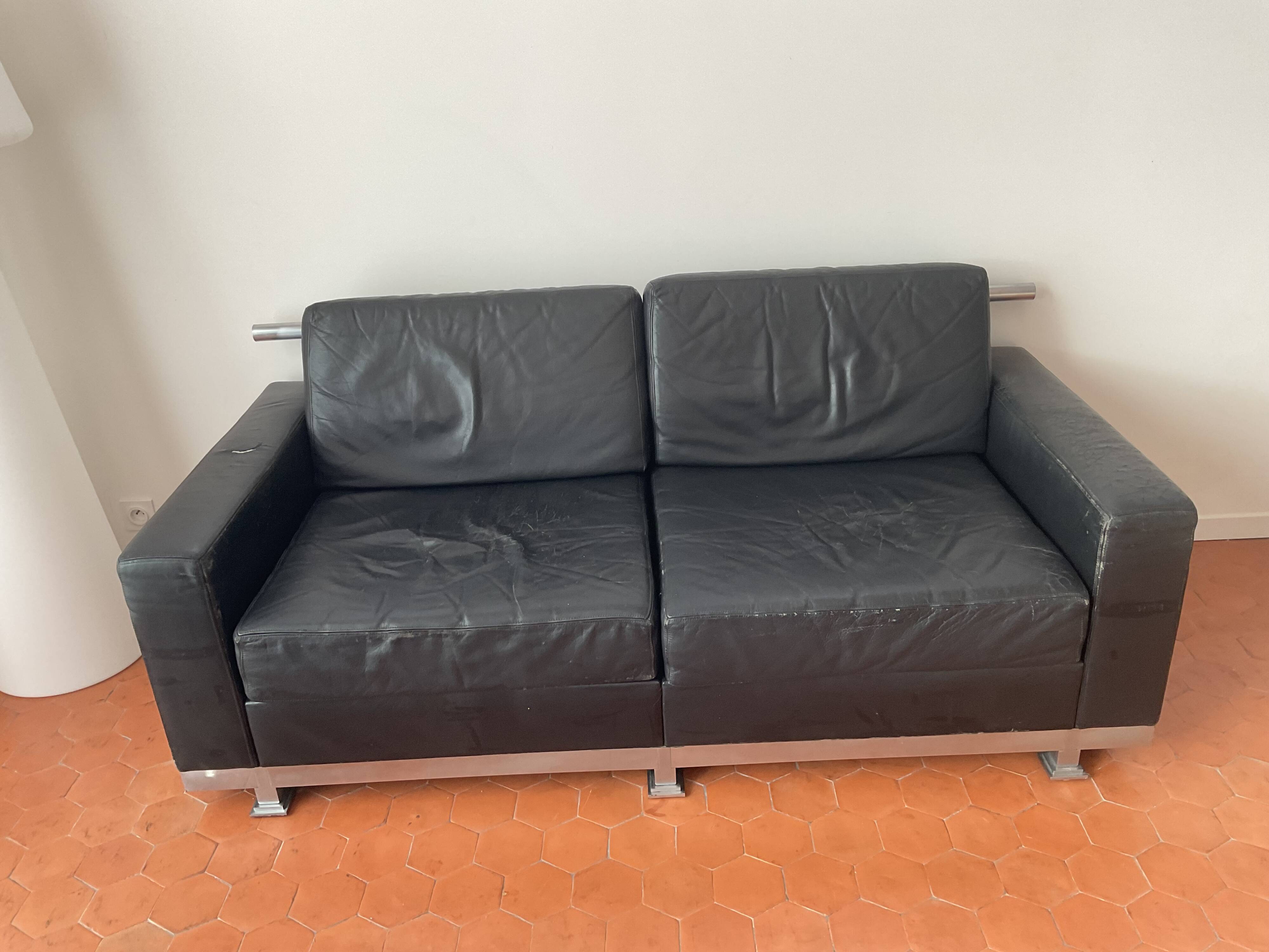 Canapé 2 places et 2 fauteuils de Ricardo Boffil