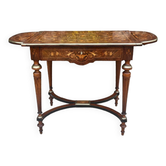 Petite table bureau Napoléon III époque XIX eme siècle