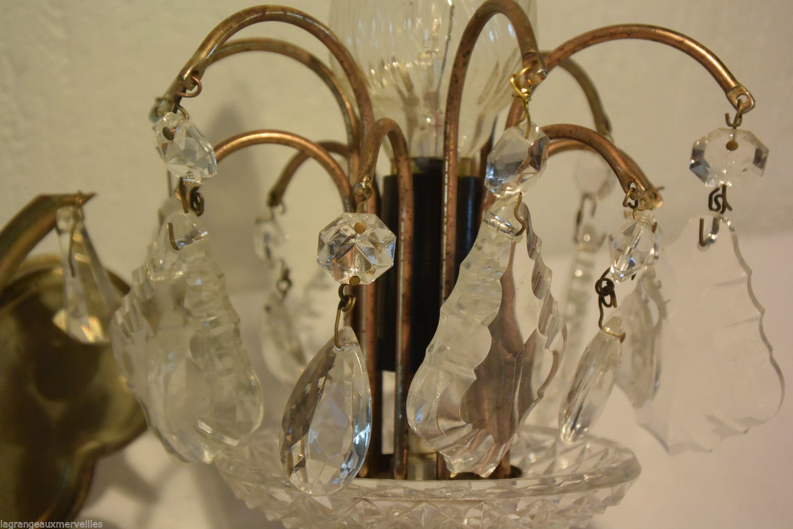 Chandelier light covers tassels 1961