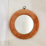 Mirror frame velvet pink 24cm