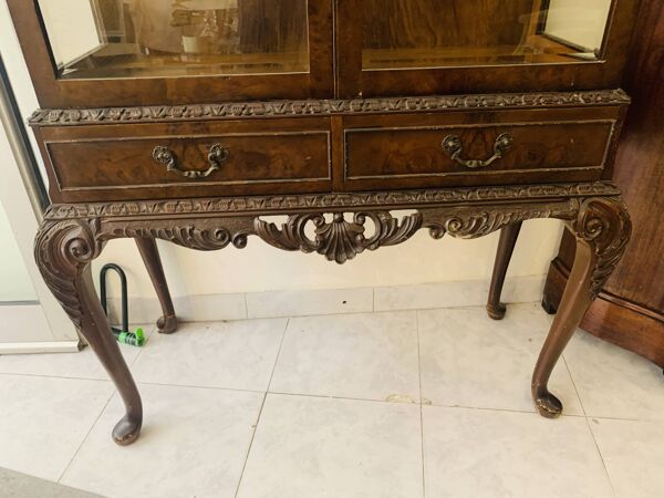 Vitrine / Bibliothèque  anglaise