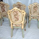 Set of 4 Napoleon III chairs, second half of the 19th century, France
