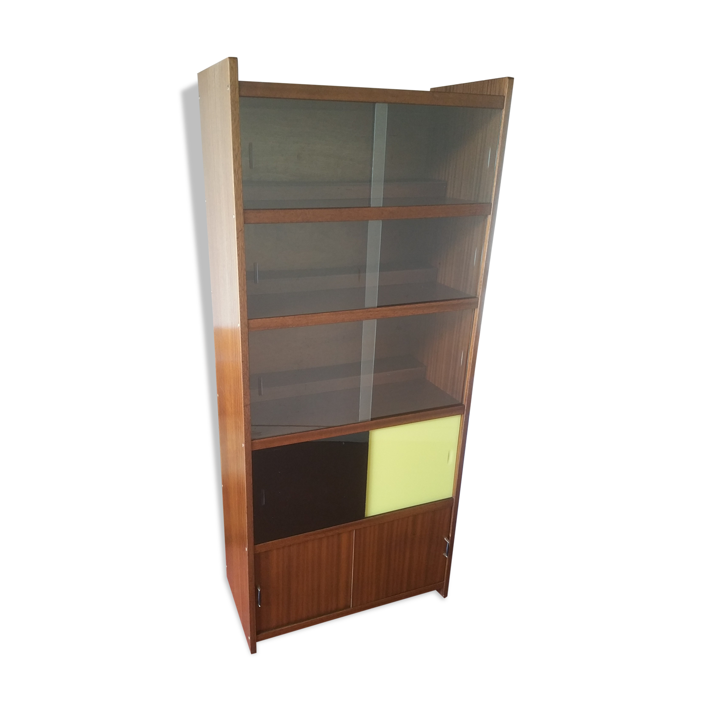Vintage teak bookcase