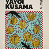 Affiche d'exposition Yayoi Kusama