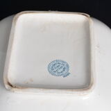 Rectangular tureen iron earth