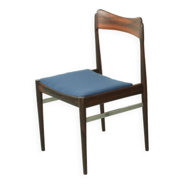 Chaise de salle à manger AWA en palissandre, années 1960