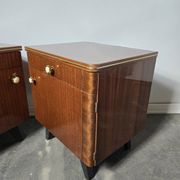 70s Mid Century Nightstand 1 of 2