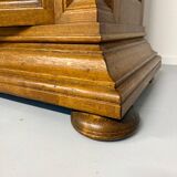 Frankfurt solid wood wardrobe geometric shape vintage wardrobe