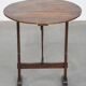 Antique early 19th century folding wine table