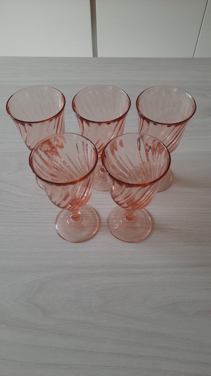 Set of 5 glasses Rosaline