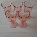 Set of 5 glasses Rosaline