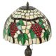 Art Deco Tiffany Style Table Lamp with Organic Base from the 1970s
