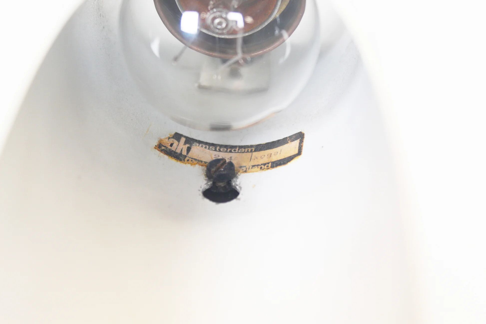 Pair of 70s 'fuga' wall lamps by raak