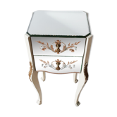 Mirror art deco bedside table