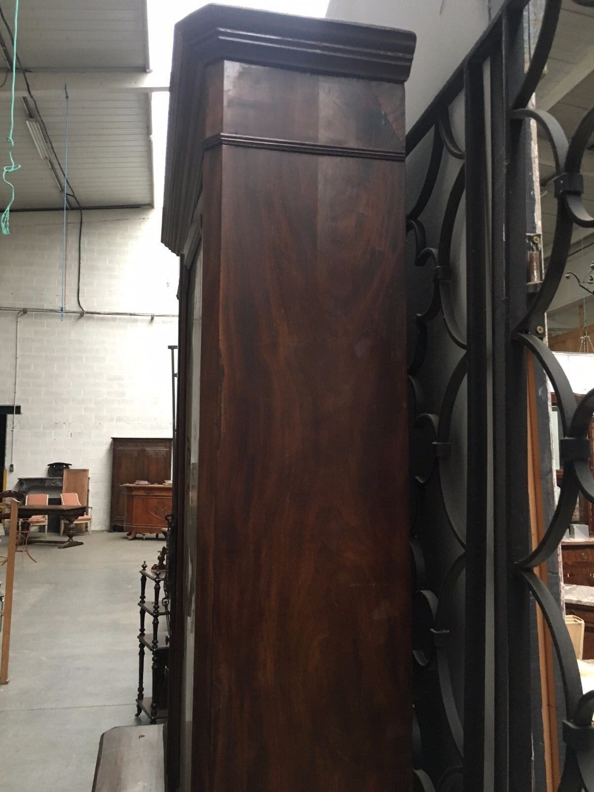 Buffet two Louis Philippe mahogany body