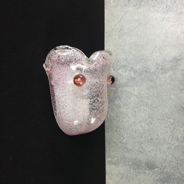 Applique en verre de Murano, Italie 1970