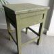 Wooden workshop stool
