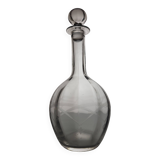 Glass carafe with engraved decoration