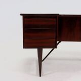 Rosewood Boomerang Desk by Peter Løvig Nielsen for Hedensted Møbelfabrik Denmark 1950s