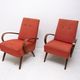 Pair of mid century bentwood armchairs by Jaroslav Šmídek, 1960s