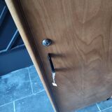 Small wardrobe with compass feet