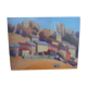 Canvas mountain village
