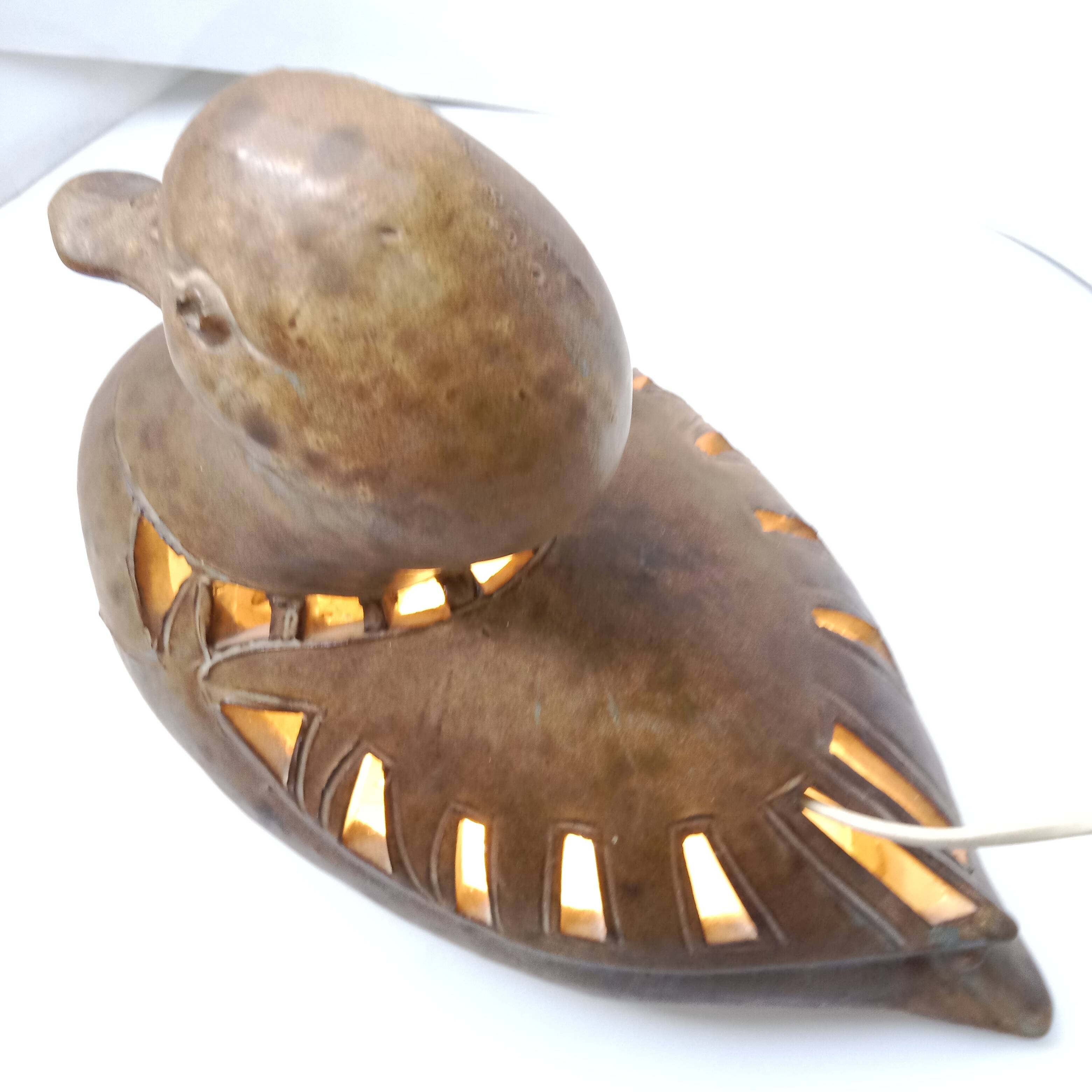Lampe signée Agnès Escala Zoomorphe Canard circa 1970
