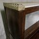 Cylinder desk in mahogany and mahogany veneer, Louis XVI style, 19th century.