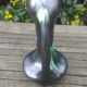 Soliflore vase in matt black ceramic 60s