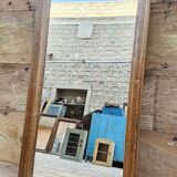 Burmese teak mirror