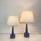 Paire Lampes de table en céramique, Palshus, Per Linnemann-Schmidt