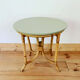 Table basse en rotin