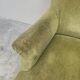 Fauteuil crapaud en velours d'époque napoléon III 19éme