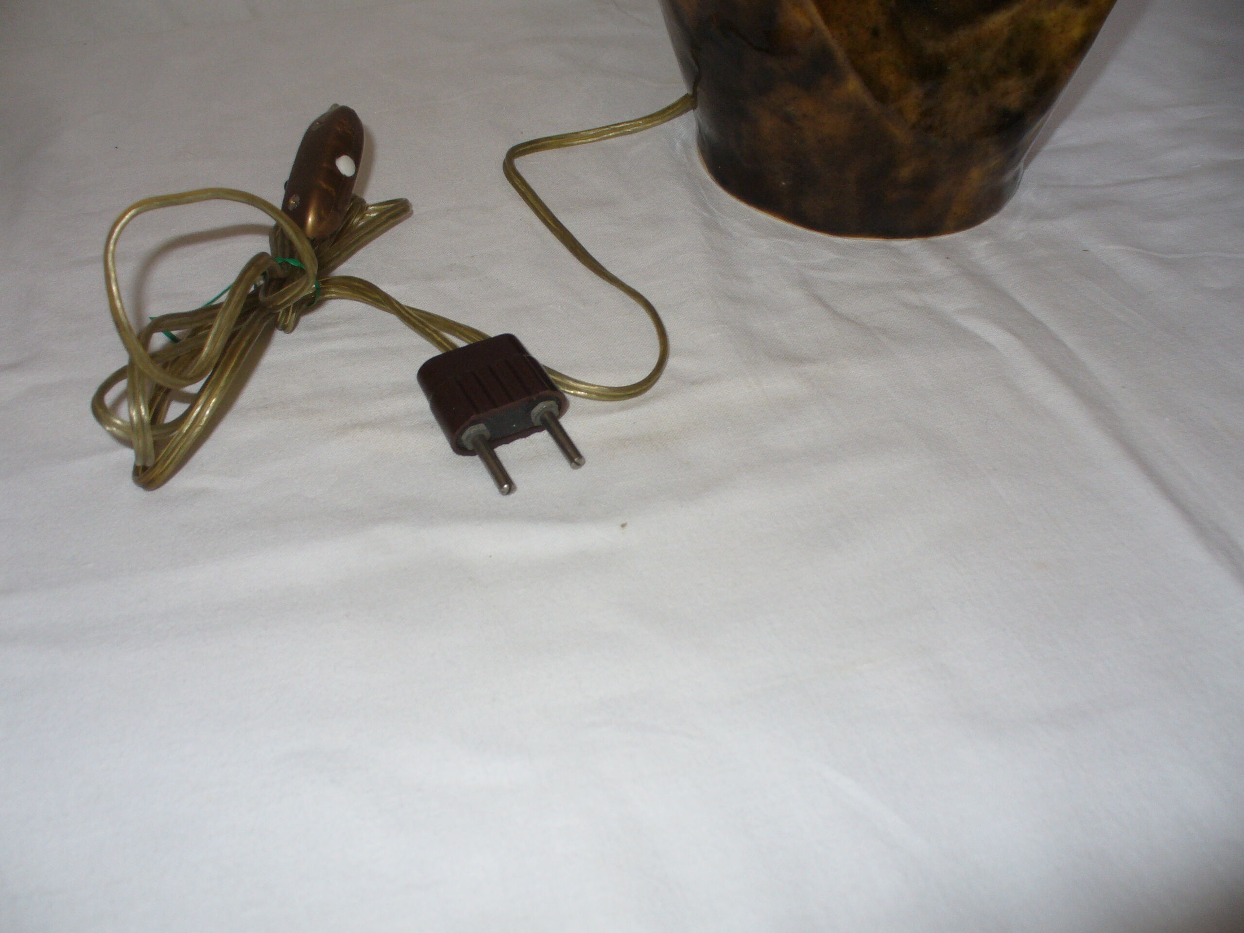 Ensci Limoges lamp of the 50s