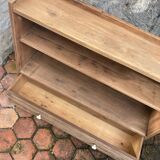 Antique furniture - solid oak shelf
