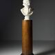 Faux bois column 19th century