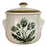 Soupière en grès Herbier Gien vintage