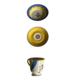 Hermès cup, bowl, and plate set