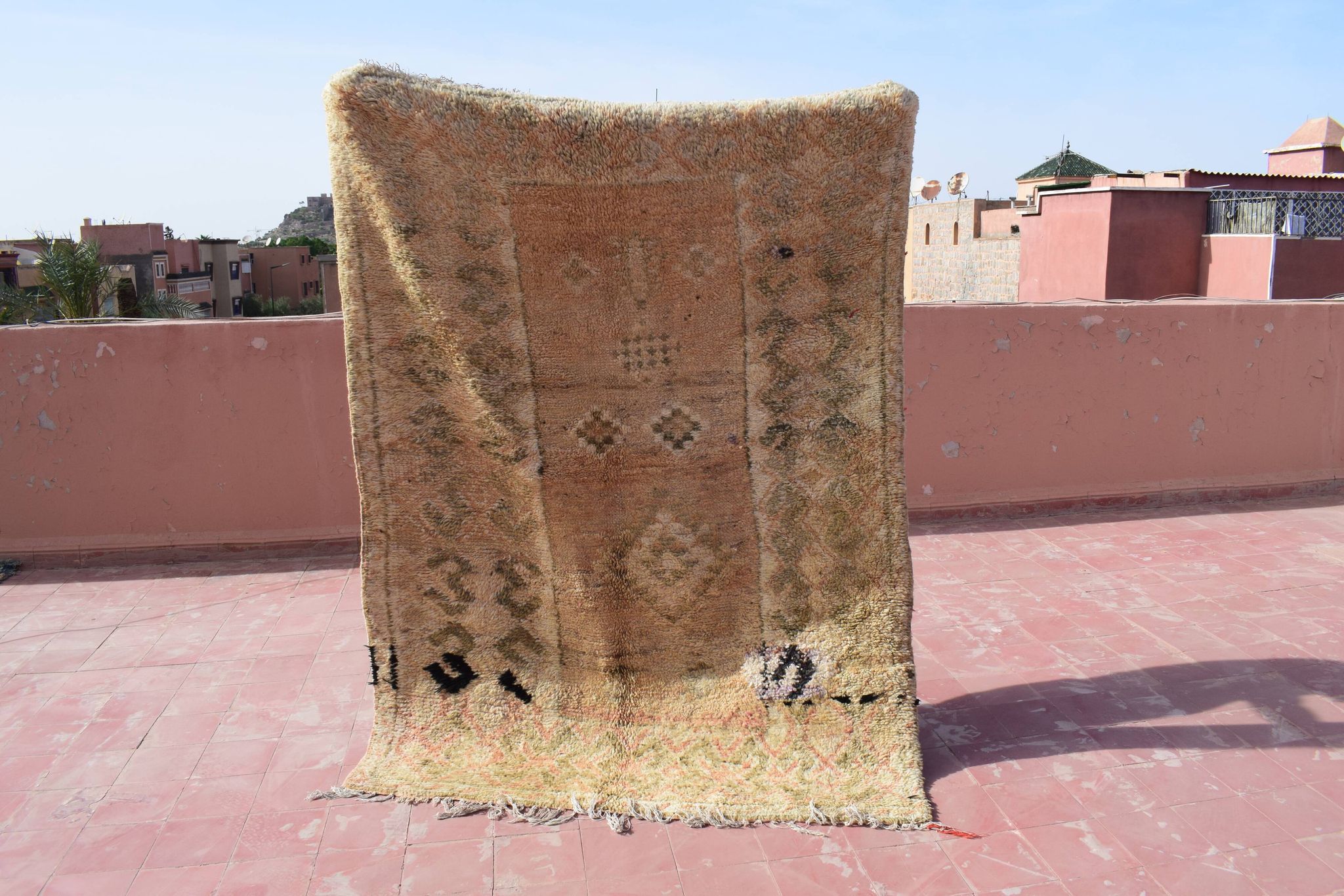 Berber rug boujaad vintage atlas